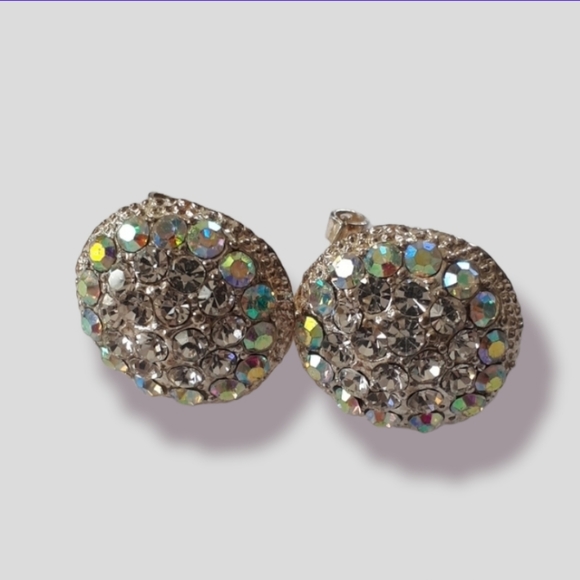 2/ $25 Crystal cluster earrings. - Picture 1 of 2